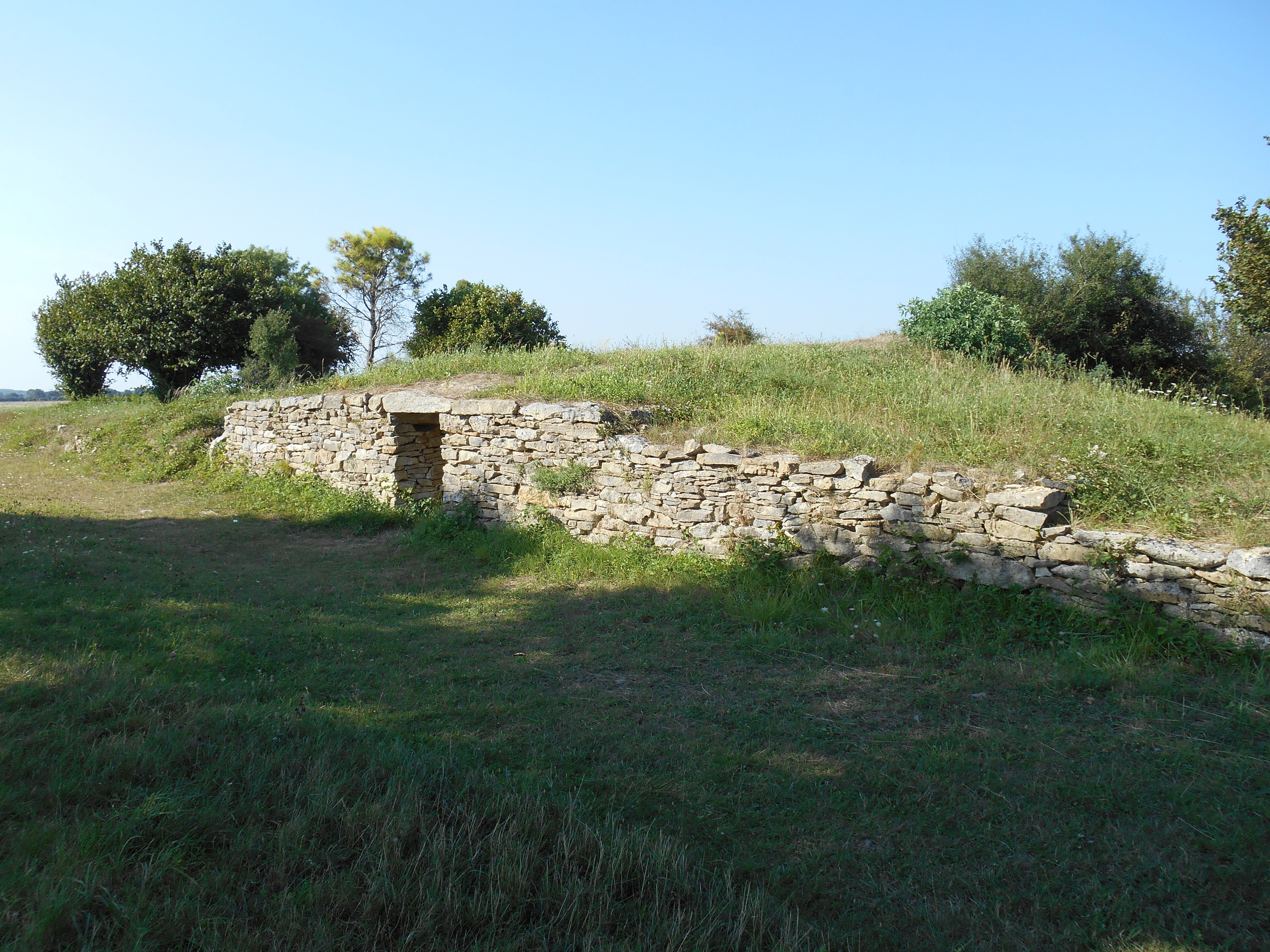 Tumulus de Montieux Sainte Soline cPahMelloisenPoitou