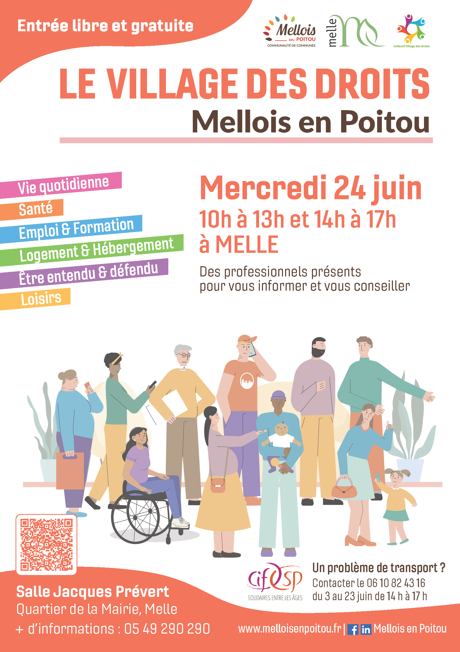Affiche vos droit en Mellois en Poitou