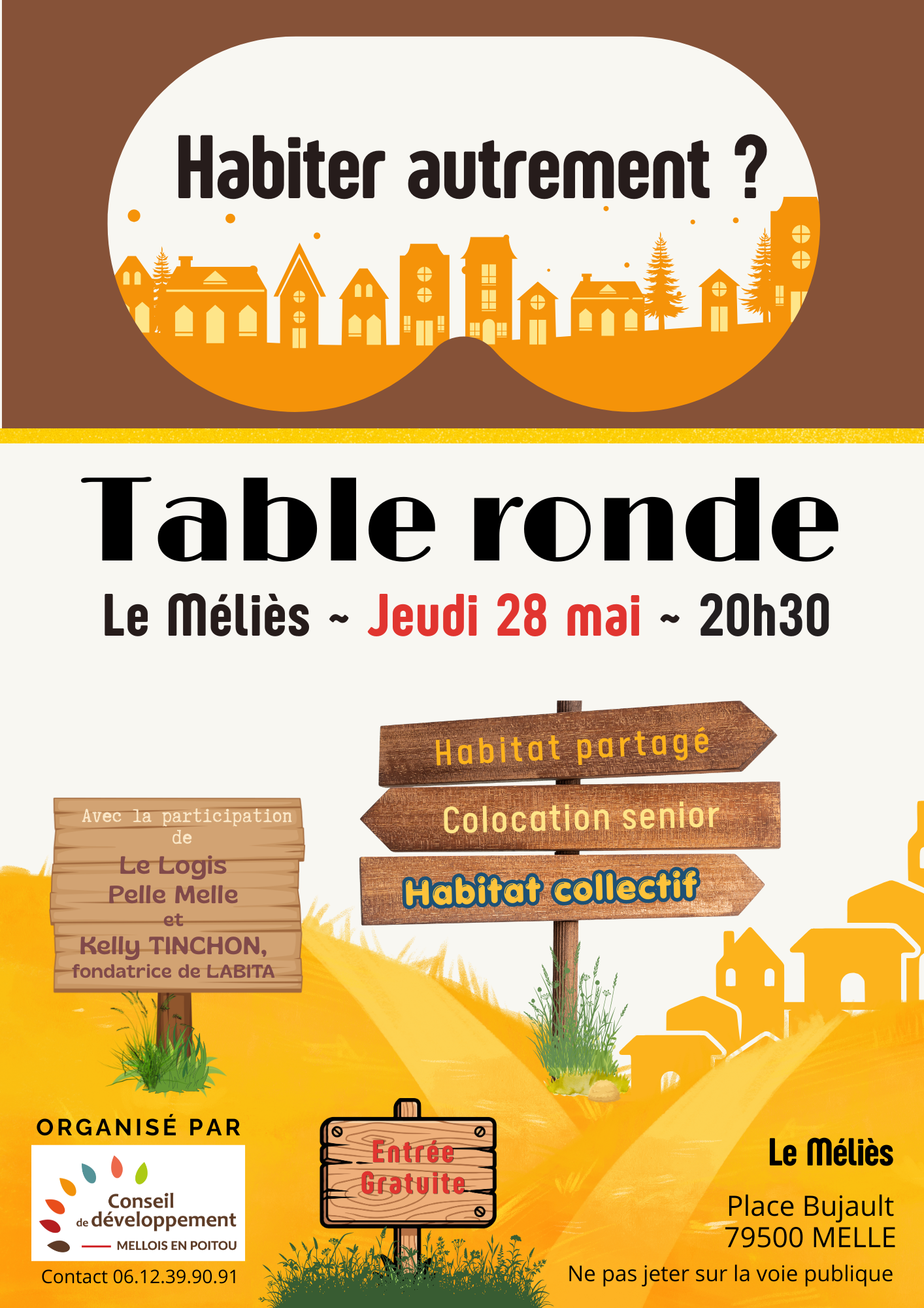 Affiche Habiter autrement vf