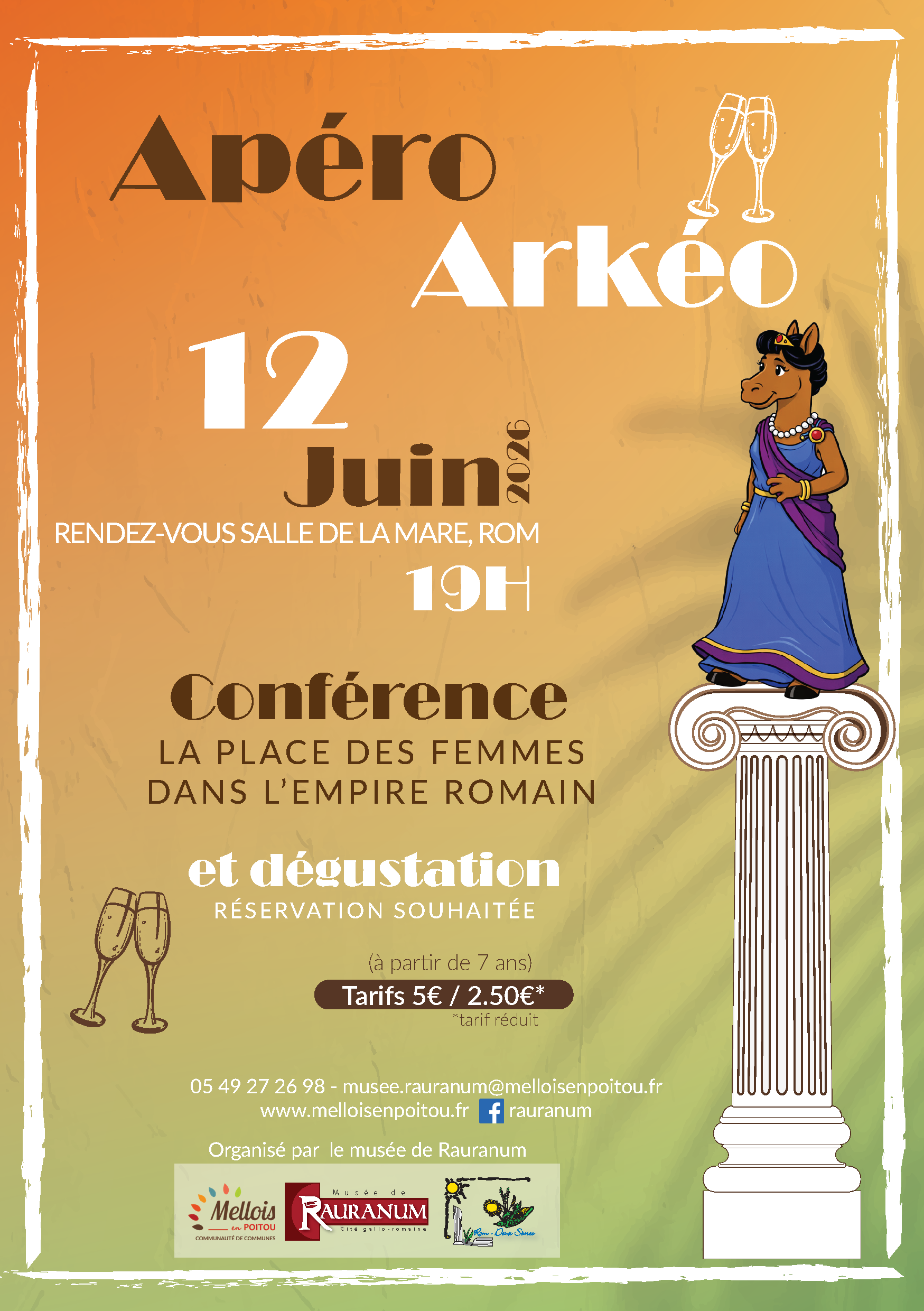 Flyer Apéro Arkéo 12 juin 2026
