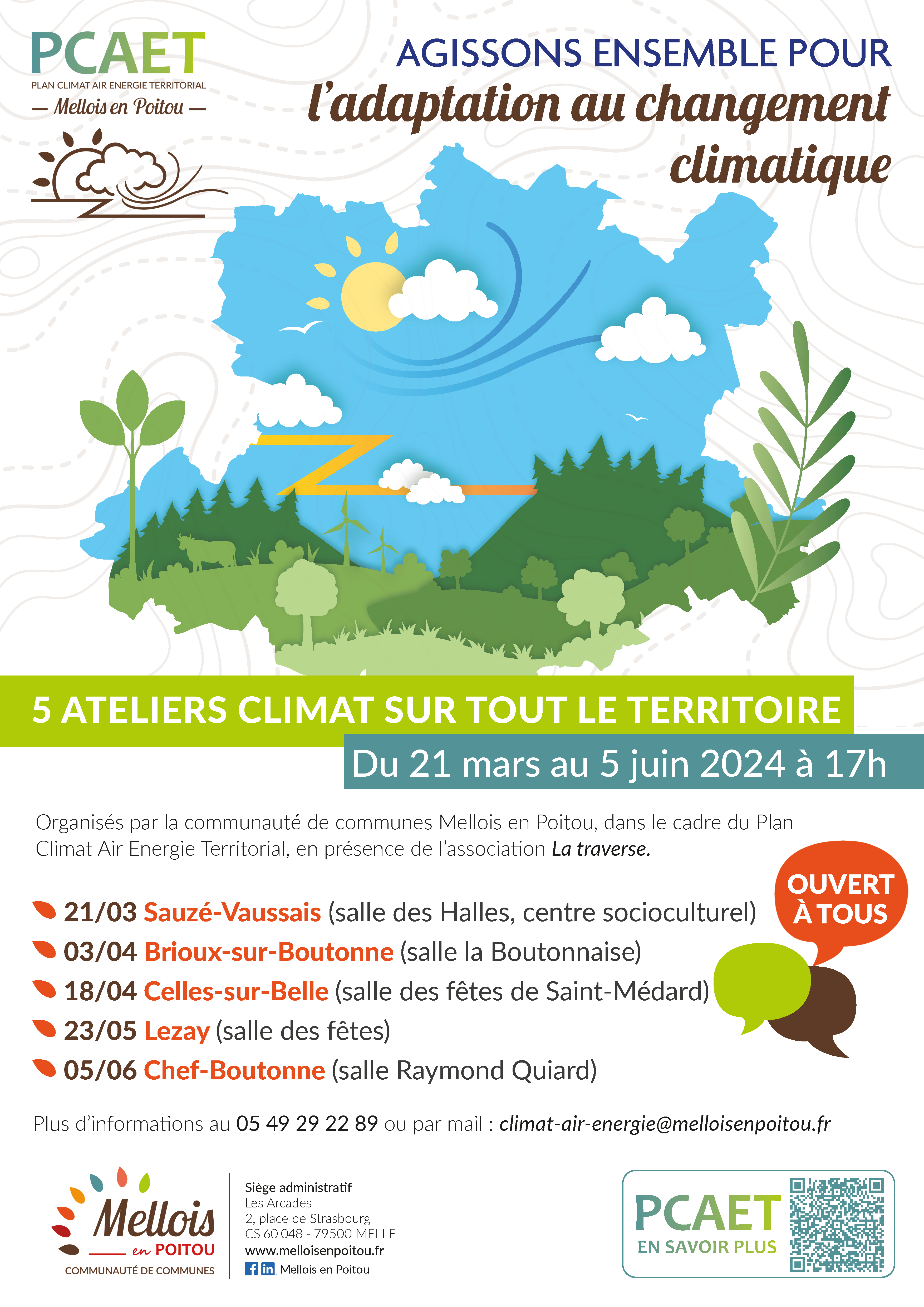 Affiche Ateliers Climat